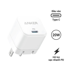 Cốc sạc ANKER 20W Cube